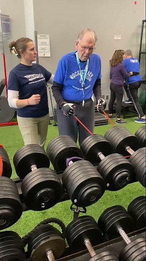 Rock Steady Boxing therapy