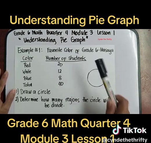 Understanding Pie Graph for Grade 6 Math Lessons