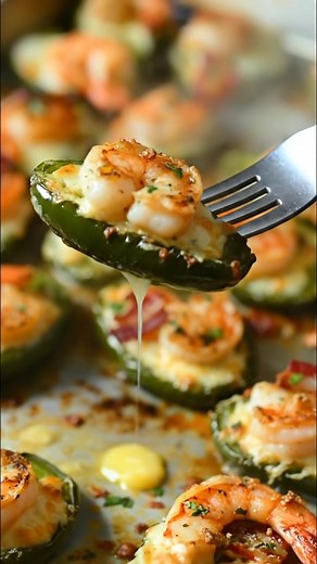 104K views · 1.4K reactions | iery Cajun Shrimp Stuffed Jalapeños My aunt tried this once and now asks for it every time she visits totally hooked! Had to share it here before it becomes our familys best-kept secret. Recipe in First c.o.m.m.e.n.t." | Old fashioned recipe | Facebook