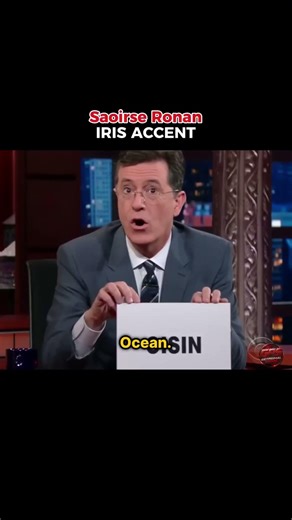 Saoirse Ronan Tries To Teach Stephen An Irish Accent