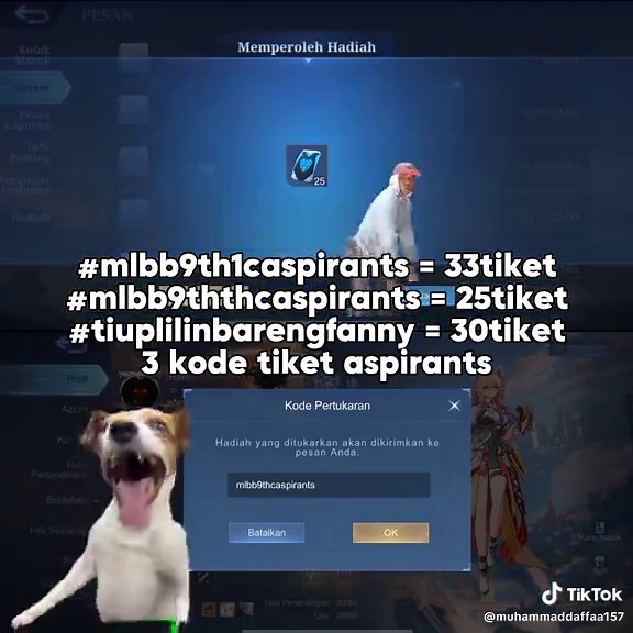 Kode Redeem dan Tutorial MLBB 9th Anniversary 2025