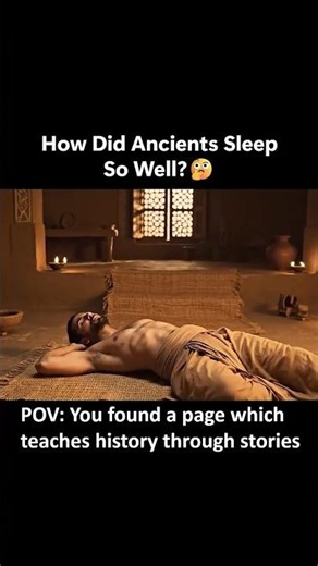 How to get good sleep? #shorts #ancienthistory