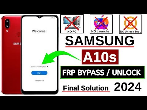 Samsung A10S FRP Bypass 2024 Android 11 | SM-A107F/DS Reset Google Account | FRP Unlock Without PC
