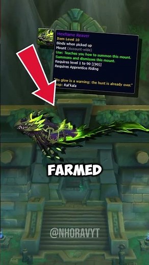 THIS Mount can be farmed all day long in World of Warcraft Midnight! #shorts #worldofwarcraft