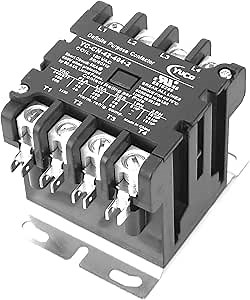 Yuco YC-CN-42-404-2 4P 40A DP Contactor 120V Coil fits Siemens Furnas 42CF25AF