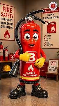 Class B Fire Extinguisher Explained | Flammable Liquid Fires | NFSI Fire Safety