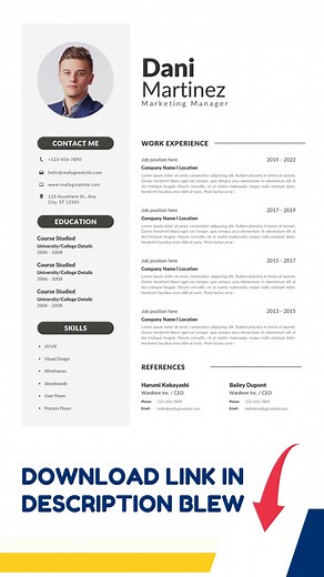 📝 Need a Jaw-Dropping CV Format and Cover Letter? We've Got Your Back! 🌟 Hey there, job seekers! Are you tired of your CV blending into the crowd? Do you want to make a lasting impression on recruiters and land your dream job? Look no further because our team of professional CV designers and writers is here to help you stand out from the competition! ✨💼 🔥 Why choose us for your CV format and cover letter needs? 🔥 ✅ Stunning Visuals: We understand that first impressions matter. Our talented 
