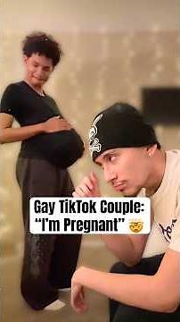Gay TikTok Couple: “I’m Pregnant” #shorts #elianduli #tiktokcouple