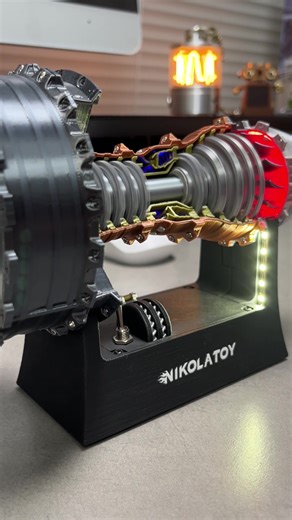 How does an aircraft engine operate?