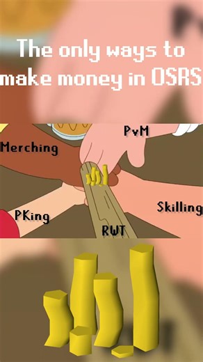 Only ways to make Money in OSRS #osrs #gaming