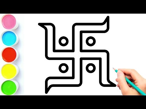 How to Draw Swastik | How to Draw Swastik Symbol | Swastik How to Draw | Swastik Sign | Draw Smart