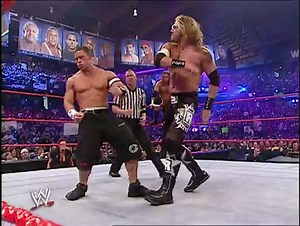 John Cena vs. Triple H & Edge: Raw, April 3, 2006