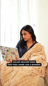 Meet the plush blanket- turn couch into a comfort zone.Wrap in and let the softness take the lead 🤍