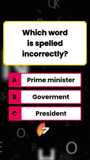 Only 1% Know 🤯 Which Word Is Spelled Incorrectly? |Spelling Quiz #SpellingQuiz #SpellingTest #Shorts