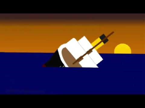 The Titanic Sinking Like Britannic | Titanic Capsizes In Final Plunge