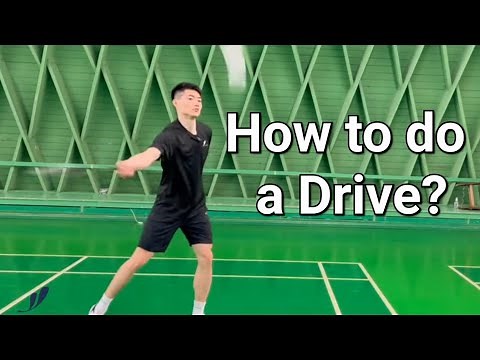 How To Do A Drive? - Badminton Tutorial