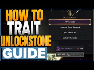 How To Use Trait Unlockstones In Throne & Liberty