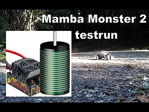 Traxxas Monster Slash [] TEST: castle creations mamba monster 2 set