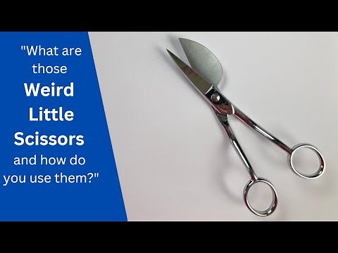 What are Duckbill Scissors and How Do You Use Them for Rolled Hems