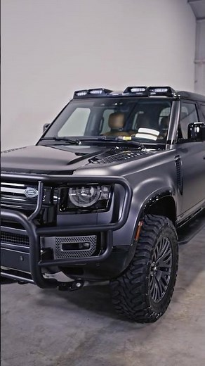 2024 Land Rover Defender 110 V8 Carpathian Edition Lifted 518hp #landrover #v8 #shorts