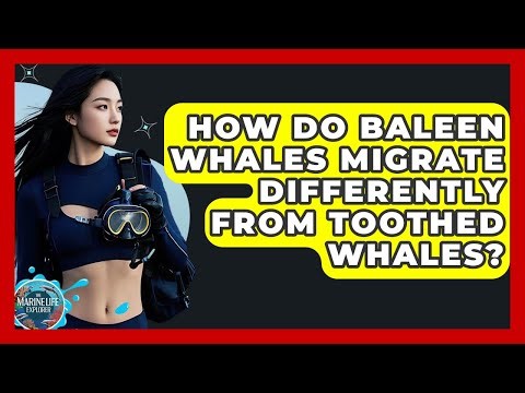 How Do Baleen Whales Migrate Differently From Toothed Whales? - The Marine Life Explorer