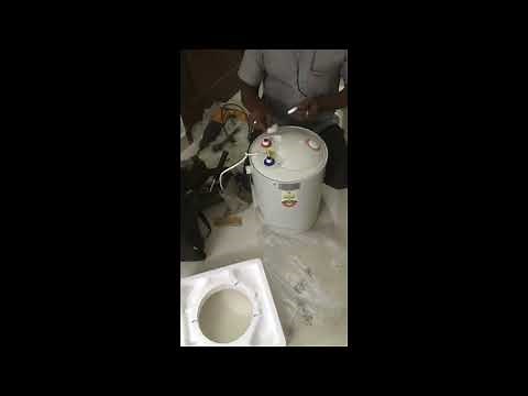 V-Guard Victo Plus 15 Liter 5 Star Water Heater with Safe Shock Module Unboxing | Full Installation