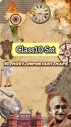 Class 10 SST 🔥 10 Most Important Maps | Board Exam 2026 | 100% Sure Questions #viral #neet2026 #neet