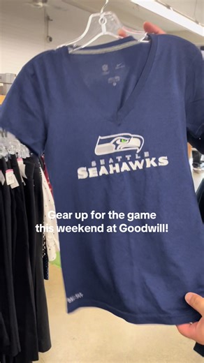 We’ve got you covered for game day!💙💚 #seahawks #seattlegoodwill
