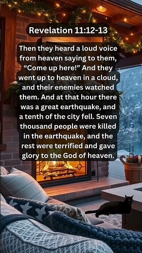 Jesus Saves | Revelation 11:12-13 Daily Bible Verse