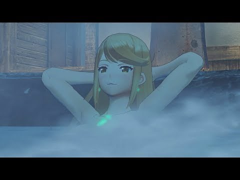 Xenoblade Chronicles 2 - Hot Spring Scene