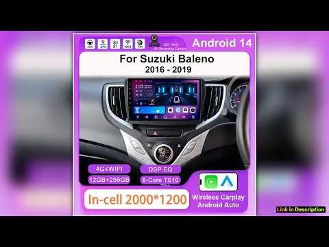 Android Auto Carplay For Suzuki Baleno 2016 2017 2018 2019 Car Multimedia Radio Video Player 4G QLE