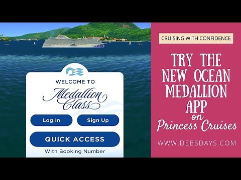 Try out the Brand New Ocean Medallion App Available for Princess Cruises MedallionClass Ships
