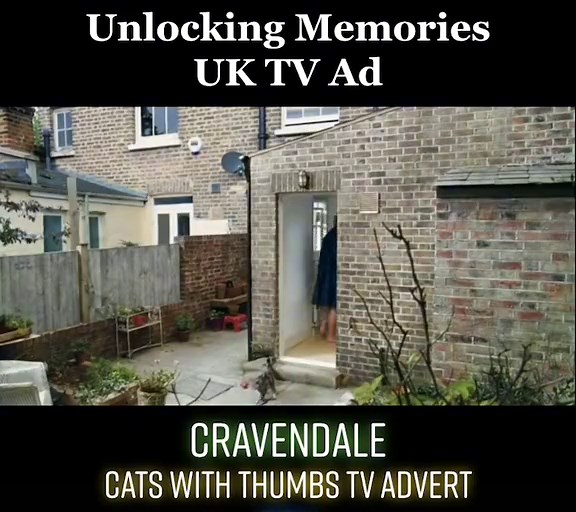 Unlocking Memories with Cravendale Cats - TV Ad