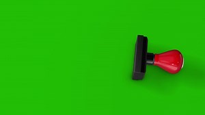 Download Rubber Stamps Animation With green screen for free