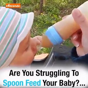 1.5K views · 20 reactions | Baby Spoon Feeder Milk Bottle . Inbox us or call WhatsApp 0333-1245100 . Order online https://www.t4trendz.com/baby-products-bb1037.html #trendz #t4trendz #feedingspoon #feedingbottle | T4trendz.com | Facebook