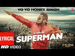Yo Yo Honey Singh: SUPERMAN Lyrical Video Song | Punjabi Song 2022 | T-Series Apna Punjab