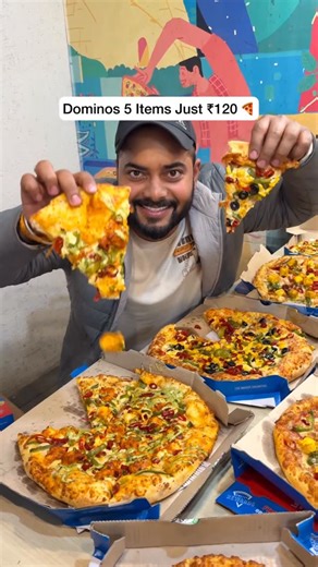 Rajat Upadhyay on Instagram: "5 Domino’s 🍕 items at Rs120 Free delivery 🚚 Add to cart 2 pizza mania onion 2 veg parcel 1 cheesy dip Use my code SUPER1555 - Rs110 off on orders above Rs249, (first two app orders) SNAC1555 and get 33% off upto Rs200 on Orders above Rs399, (First two app orders) YUM1555 and get flat 120rs off on MOV Rs299(new users) MELT1555 and get 33% off upto Rs300 on orders above Rs499, first two app orders users Rs30 cashback on all codes, cash back to be used 