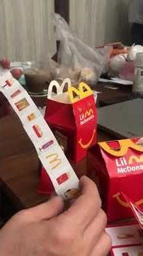 Unboxing of 2 Happy Meals toys (Singapore)