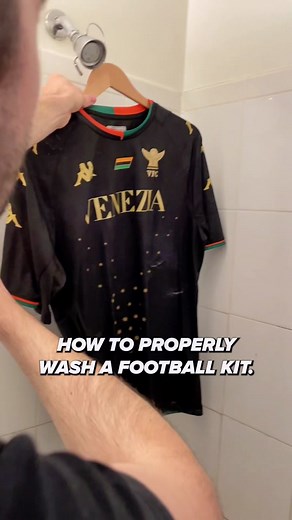 How to Properly Wash a Football Shirt