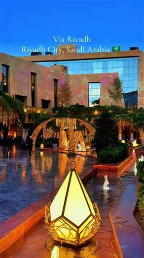 VIA Riyadh is a premier luxury destination that marks a new era of elegance in Saudi Arabia. Located in the heart of the city, it seamlessly blends high-end retail, world-class dining, and exclusive entertainment within a setting that pays homage to local heritage. Architectural Brilliance: The development is an architectural masterpiece inspired by the Salmani style, which harmonizes traditional Najdi elements with modern innovation. It was built using stones extracted from the Tuwaiq mountains