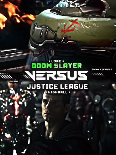 Doom slayer vs Justice League | #shorts