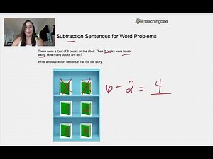 Subtraction Sentence for Word Problems - 2nd Grade