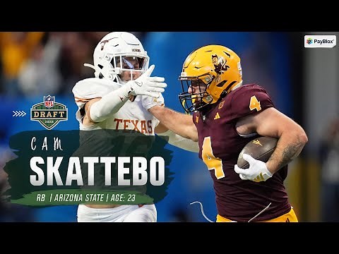 2025 NFL DRAFT HIGHLIGHTS: Cam Skattebo | RB | Arizona State