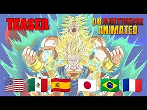 [MULTILINGUAL] Teaser DB Multiverse Animated (18/10/2020)