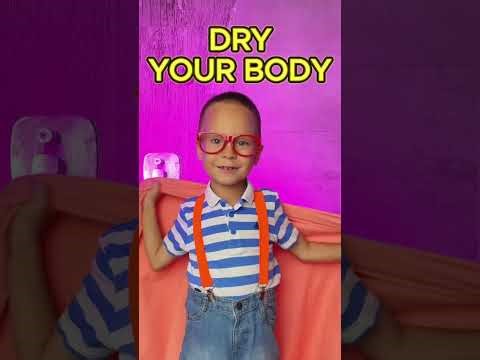 💖❓HOW DO YOU WASH RIGHT? Try These TIPS!🧼🛁 #shorts #kids