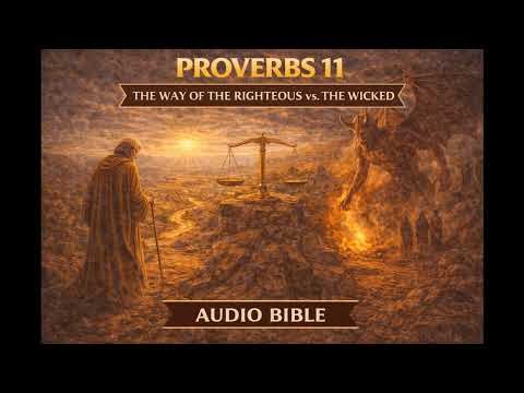 Proverbs 11 | The Rewards of Righteousness and the Downfall of the Wicked | Audio Bible Reading
