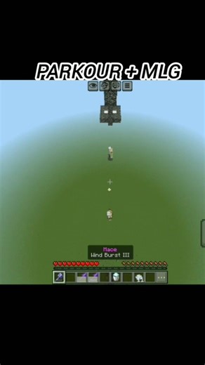 Easy Parkour Gameplay #Minecraft #parkour #short #PRO_GAMERS