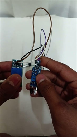 IR sensor and one channel relay module connection #experiment