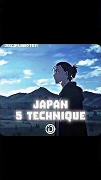 5 Japanese Techniques To Make Better Yourself 🥶🗿💯 #mindset #success #motivational #motivation#goals