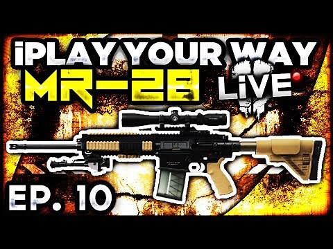 Call of Duty: Ghosts MR-28 Marksman Rifle w/ Burst Fire! - "iPlay Your Way" EP. 10 (CoD Ghost)